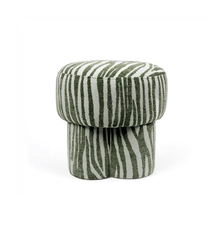 Taburet CORFINO Ø42 CM - Verde