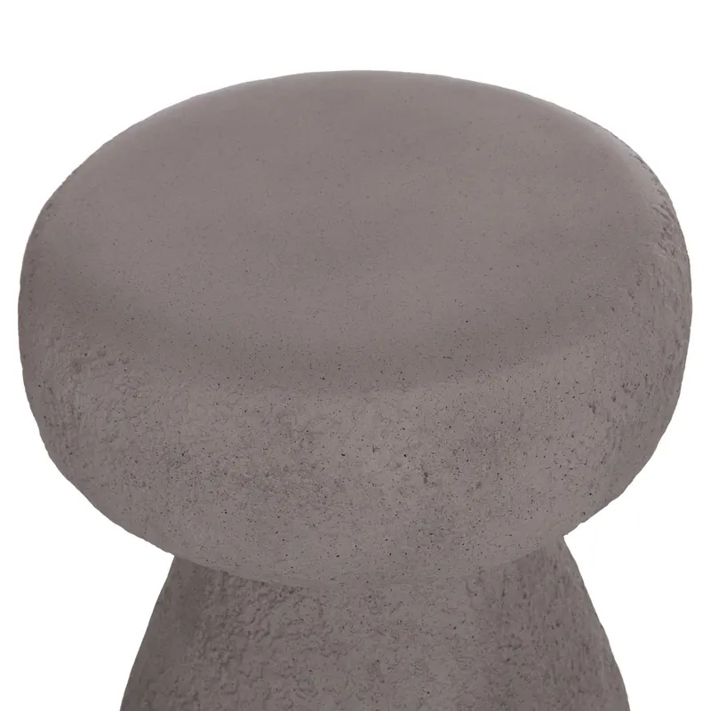Taburet LURETA Ø34 CM - Grey