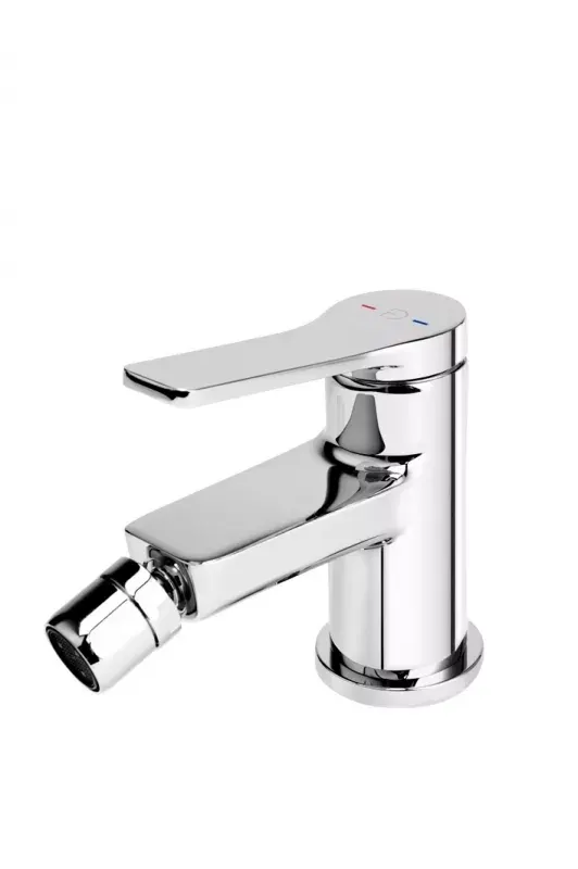 Baterie bideu FDesign Seppia FD1-SPA-6-11, 3 8 , marimea S, monocomanda, aerator, ventil, crom