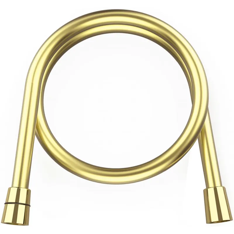 Furtun de dus Deante extensibil auriu lucios, 80 cm