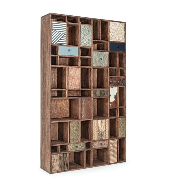 Bibliotecă DHAVAL 115 x 30 x 200 CM