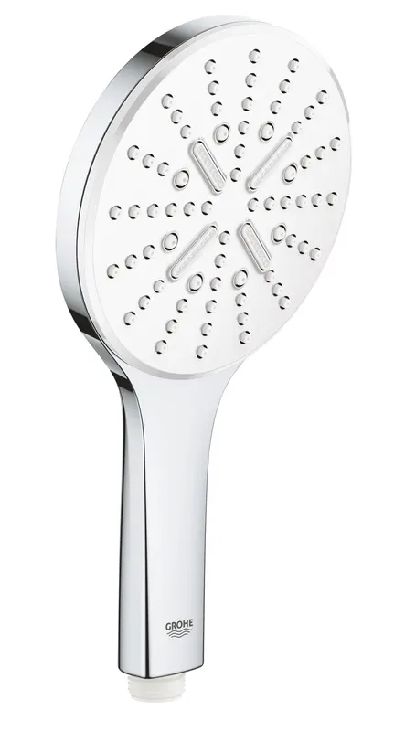 Para de dus Grohe 26544LS0, Rainshower SmartActive 130, 1 2 , universala, 3 pulverizari, anti-calcar, crom alb