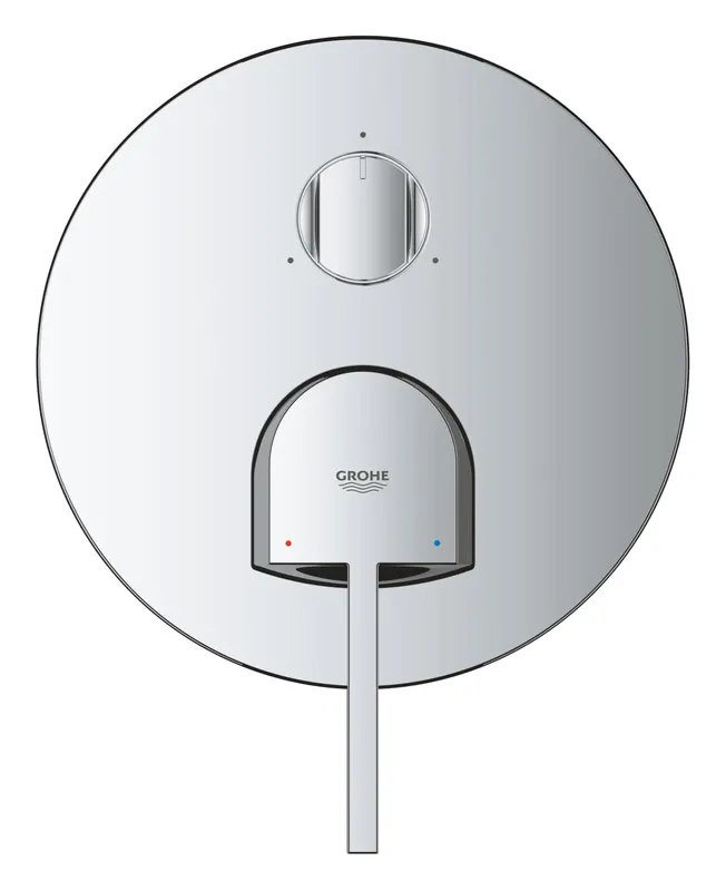 Unitate comanda Grohe 24093003, 2.5 bar, 158 mm, 10 mm, 3 iesiri, 1 functii palarie dus, 1 2 dimensiune racord, Crom