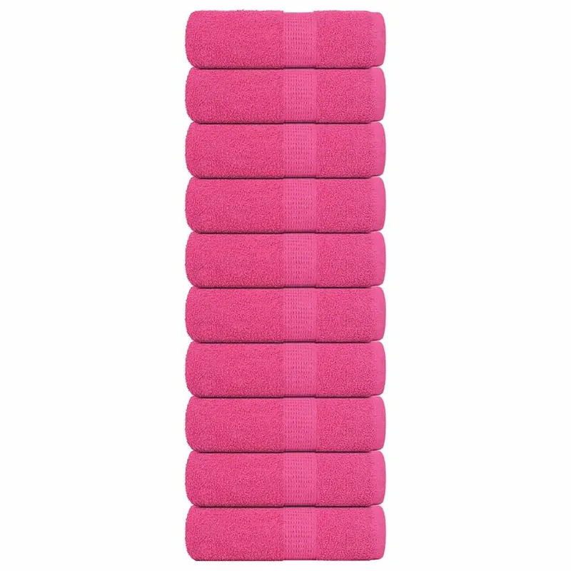 Prosoape de oaspeti, frogn, 10 buc, roz, 30x50 cm, 360 g/m2