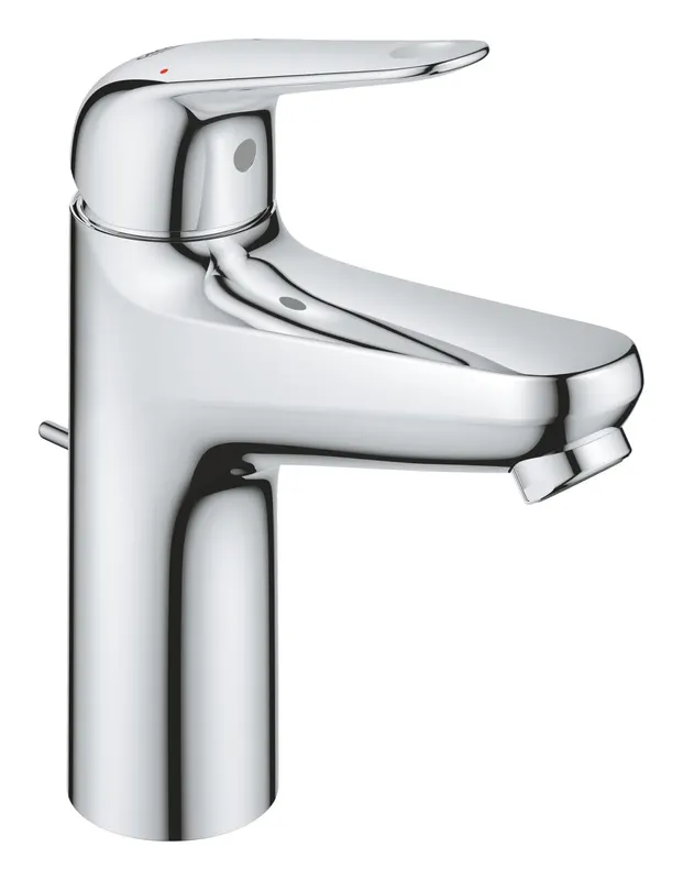 Baterie lavoar Grohe 24325001, Swift, tip comanda monocomanda, tip instalare pe lavoar, pe blat, crom