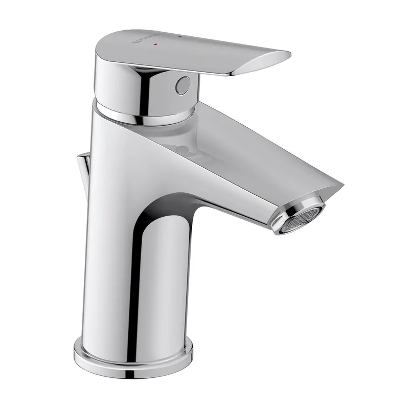 Baterie pentru lavoar Duravit N11010001010, lavoar DuraStyle Basic, tip comanda monocomanda, marime m, crom