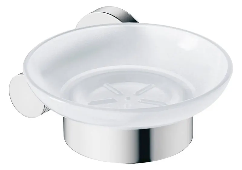 Savoniera Duravit 0099181000, D-Code, tip instalare pe perete, numar orificii instalare 2, elemente fixare ascunse, crom