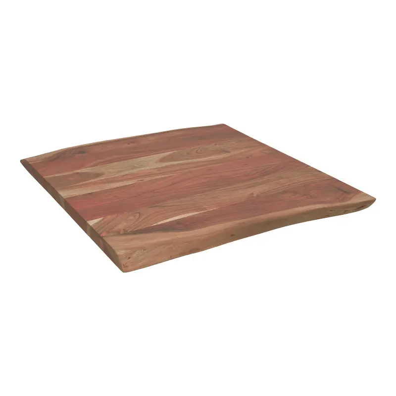 Blat masa Pozier, Nuc, 80x80 cm - Nuc