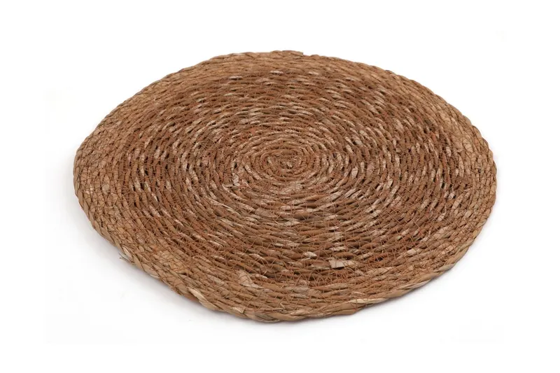 Suport pentru Farfurie din fibre de bambus, Natur, 35x1x35 cm - Multicolor