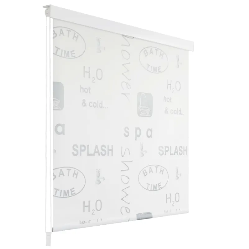 roleta perdea de dus 140x240 cm imprimeu splash