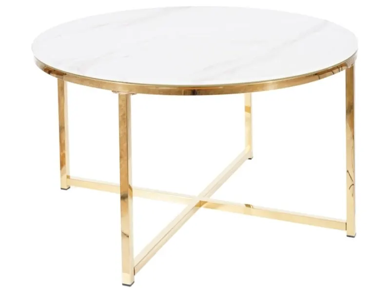Masuta de cafea CLEO MARBLE Ø80 x 45 CM
