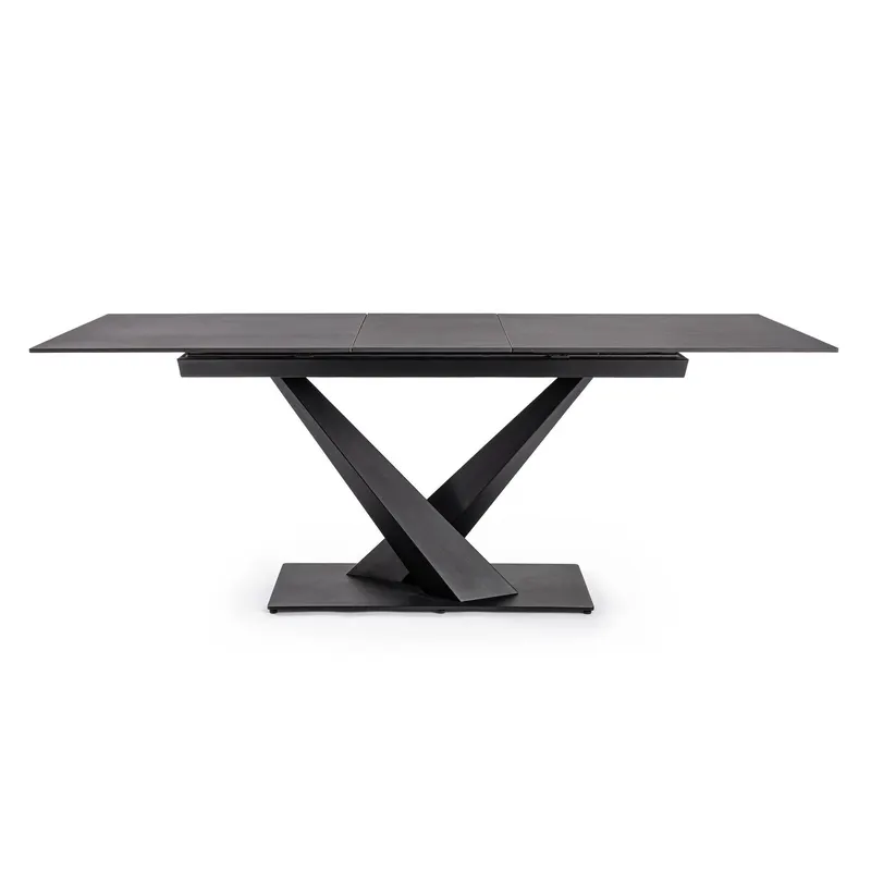 Masa extensibila JOHANNES BLACK 160(200) x 90 CM - Negru