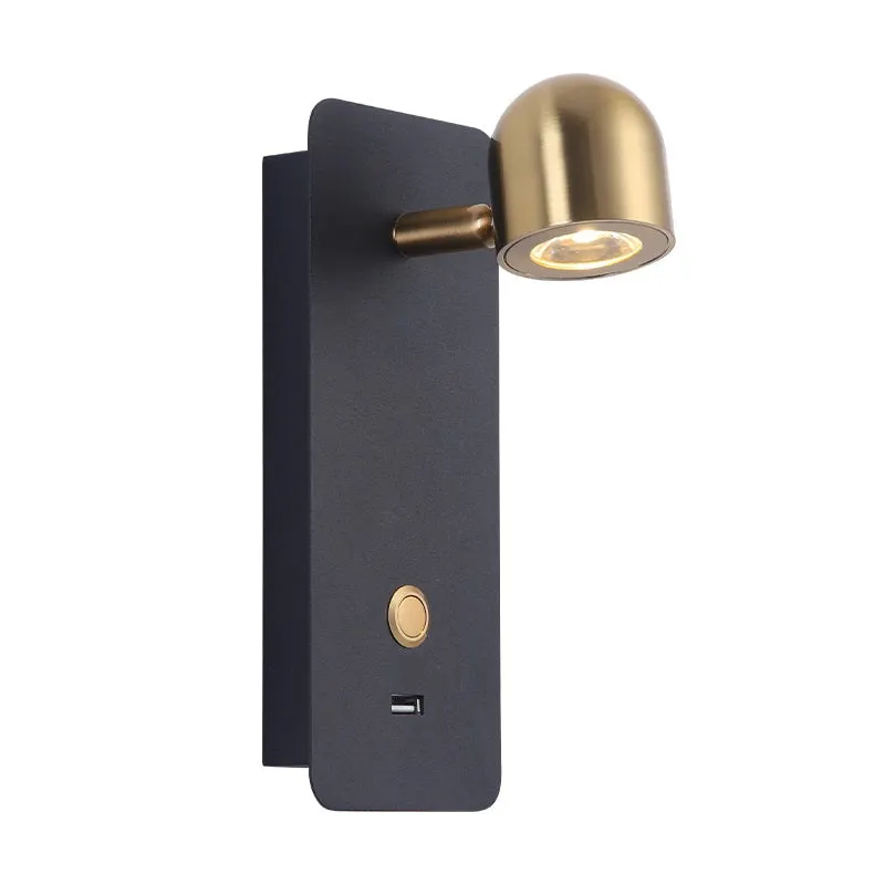 Aplica de perete VAMEO - Negru/Gold