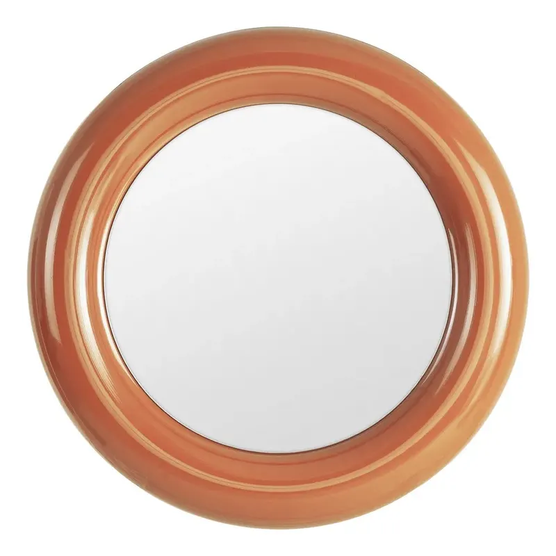 Oglinda de perete PRISMIO Ø79 CM - Orange