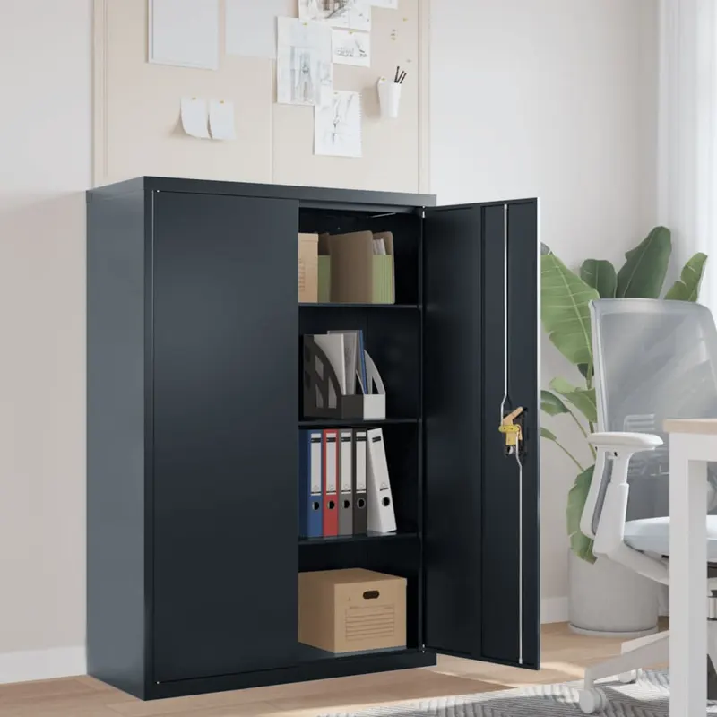 fiset, antracit, 90x40x140 cm, otel