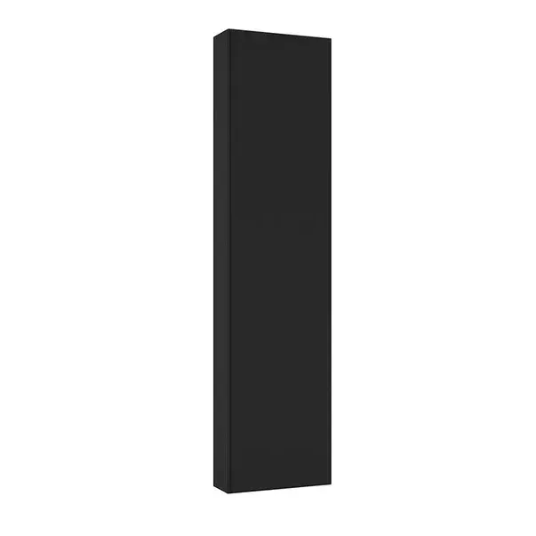 Dulap coloana Defra, 170 x 40 x 17 cm, usa, mat, negru, 291-C-04202