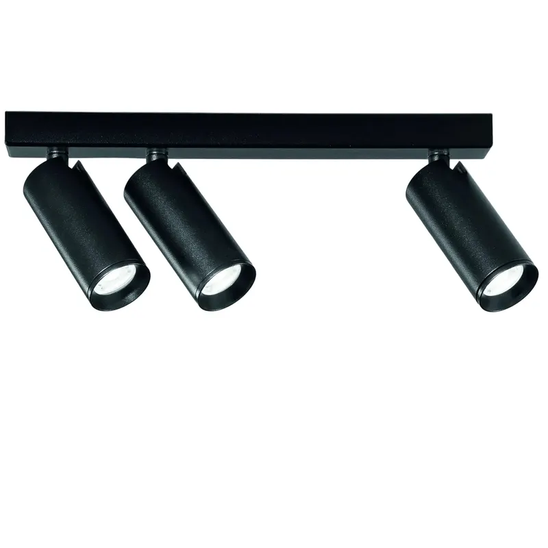Plafoniera PLAUTO 3S - Negru