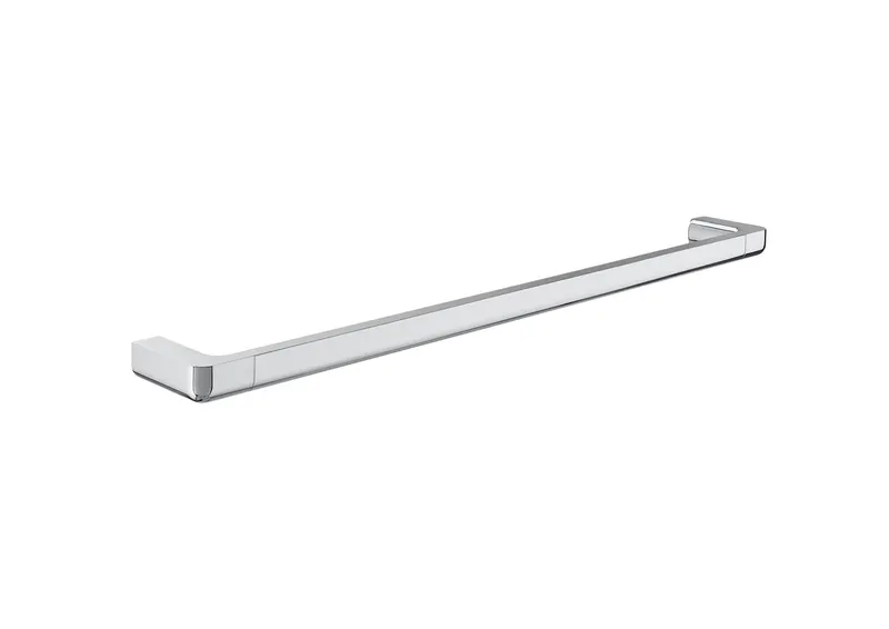 Bara prosop Roca A817030001, 600 mm, 70 mm, 2 orificii instalare, 1 rafturi, pe perete, metal, elemente fixare, Crom