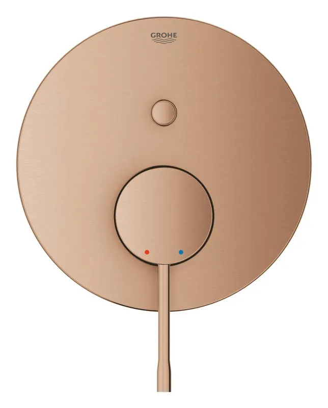 Unitate comanda Grohe 24167DL1, 1 bar, 158 mm, 10 mm, 2 iesiri, 1 functii palarie dus, 1 2 dimensiune racord, Cupru