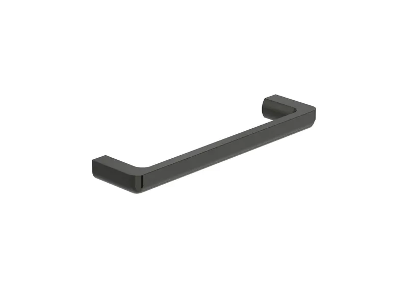 Bara prosop Roca A817039CN0, Tempo, tip instalare pe perete, numar orificii instalare 2, elemente fixare ascunse, negru