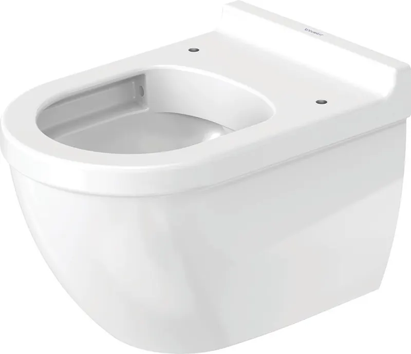 Vas WC Duravit 2527090000, Starck 3, montaj suspendat, tip clatire jet de apa, tip evacuare orizontala, alb