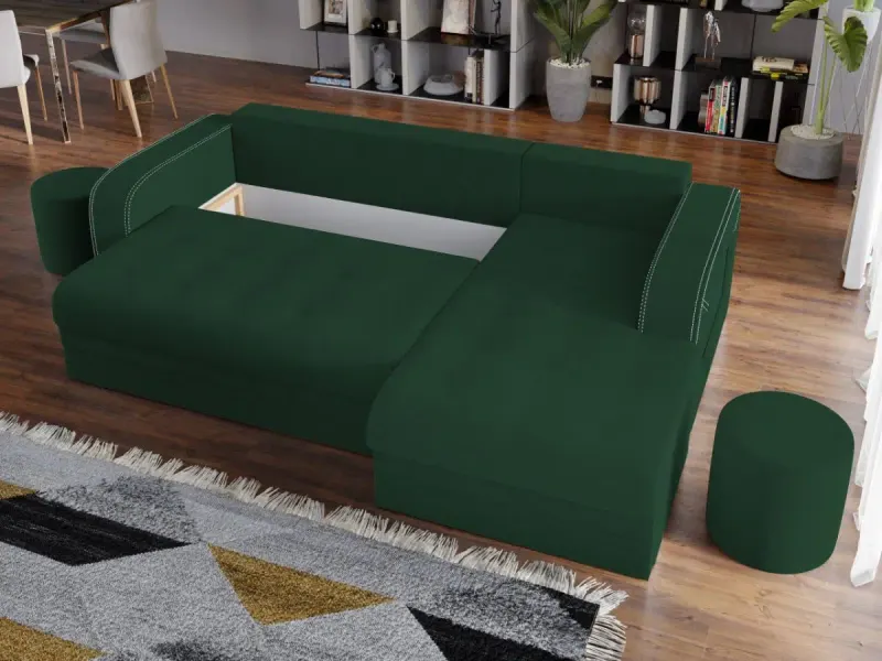Coltar Delta Mixt Verde — imaginea 3