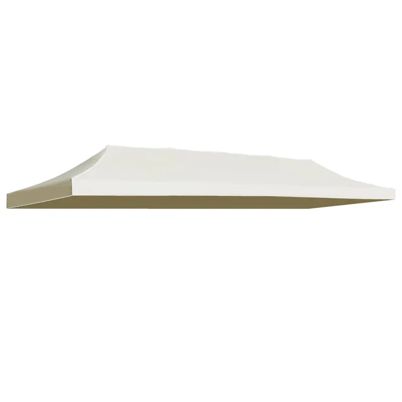 acoperis cort de petrecere, crem, 3 x 6 m