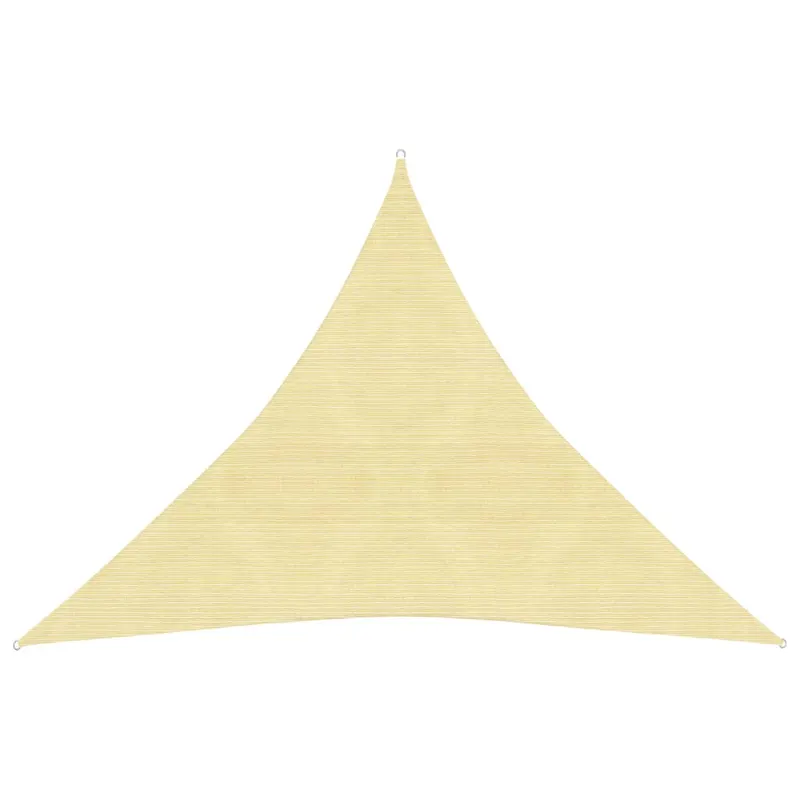 panza parasolar, bej, 3 x 3 x 3 m, hdpe, 160 g/m2