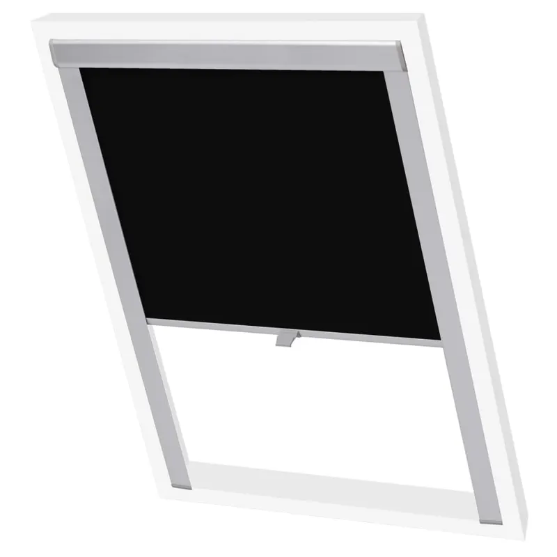 jaluzele opace tip rulou m04/304, negru