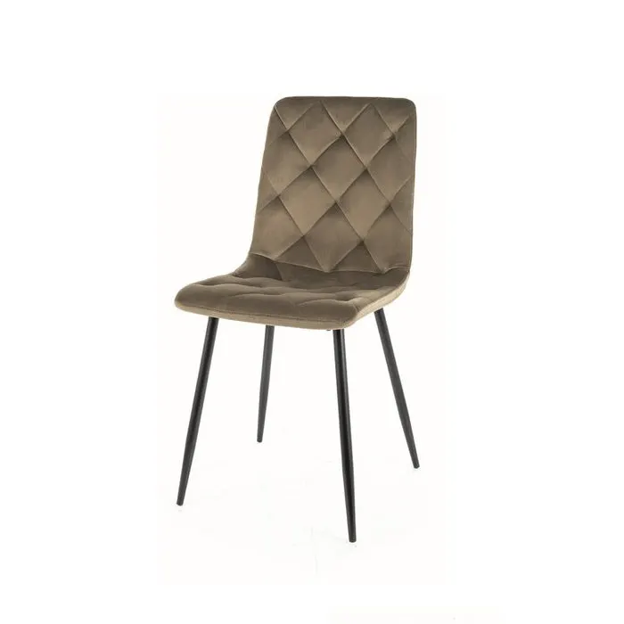 Scaun PALATIN VELVET - Olive