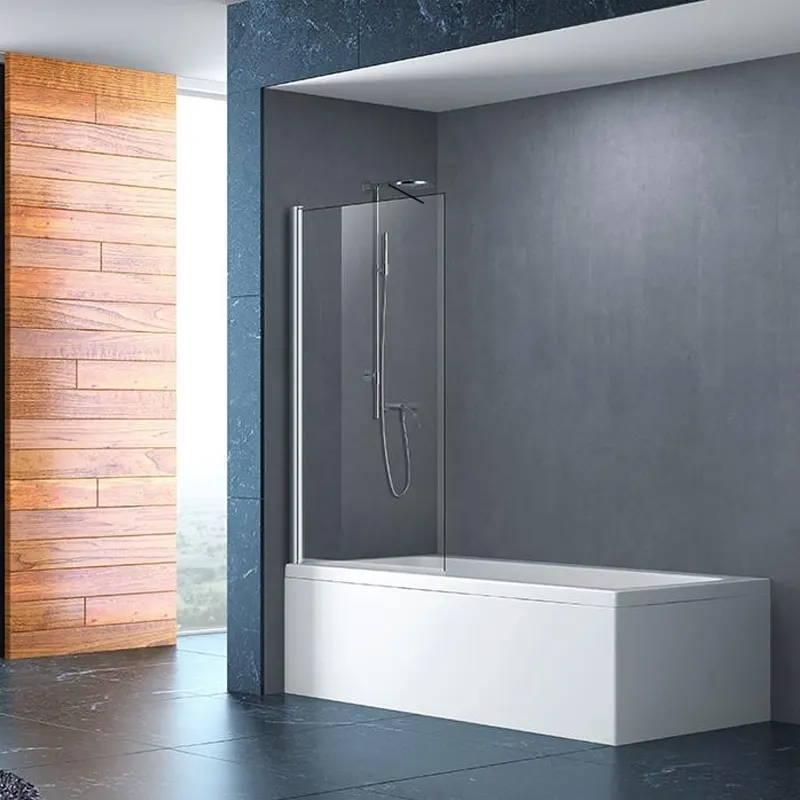 Paravan de cada Fluminia Standard, 140 cm, pivotant dintr-o bucata, gri