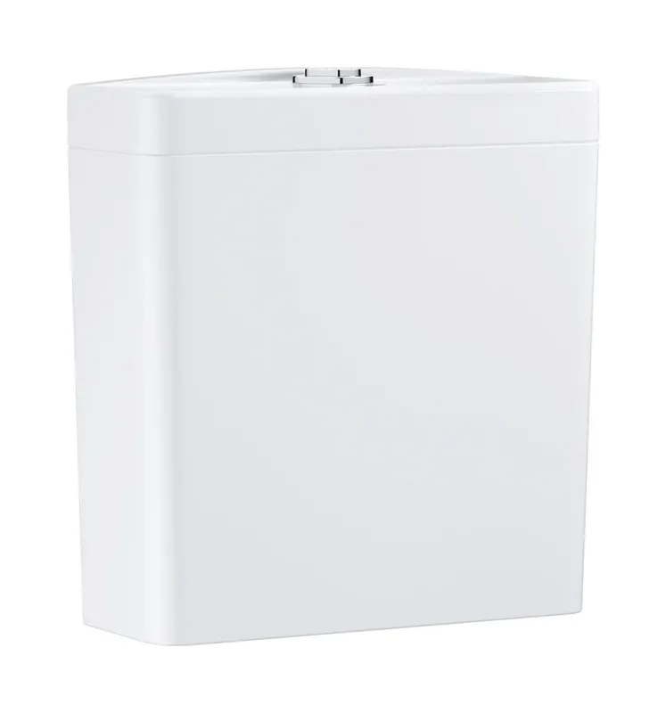 Rezervor aplicat Grohe 39912000, 184 mm, 380 mm, 409 mm, pe wc, inferioara zona alimentare, interior zona montaj, Alb