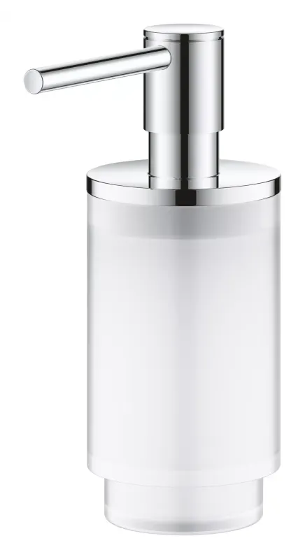 Dozator sapun Grohe Selection, 130 mm, sticla metal, crom, 41028000