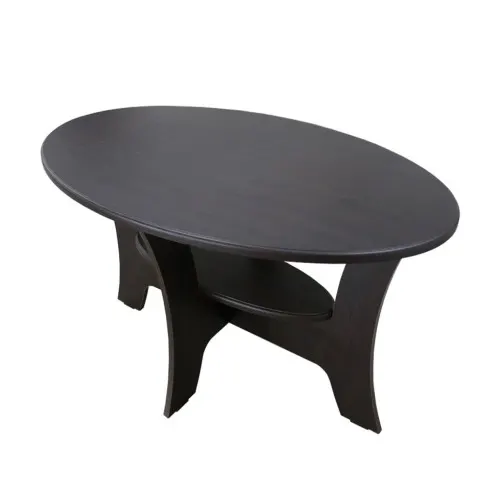 Masuta cafea Roma ovala WENGE, MDF, 100 x 55 x 58 cm