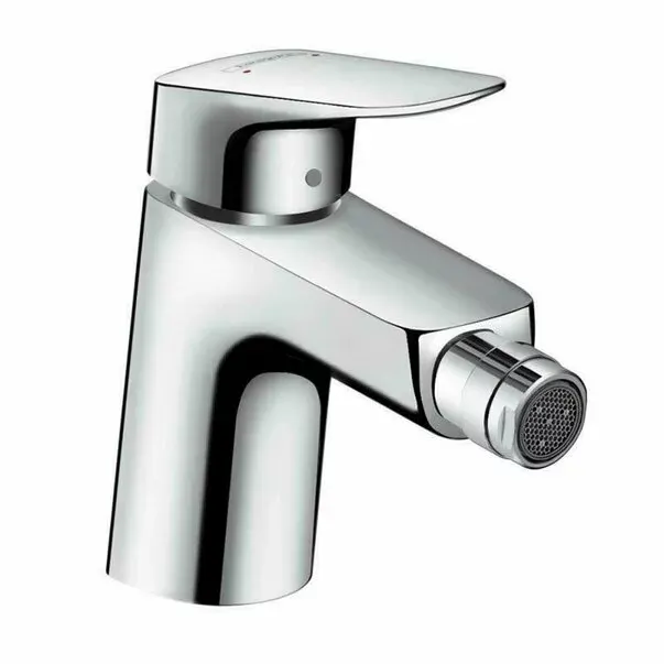 Baterie bideu Hansgrohe Logis 70 monocomanda crom lucios