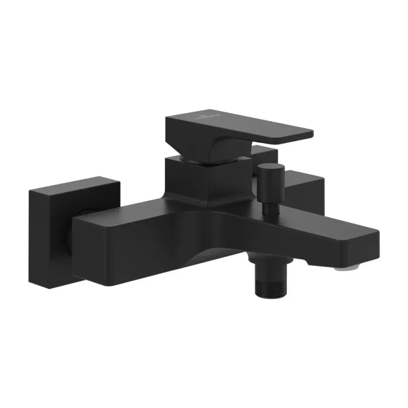 Baterie cada Villeroy and Boch Architectura, aparenta, mat, negru, TVT125001000K5