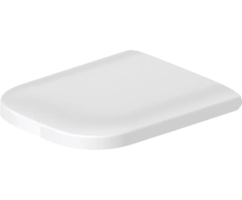 Capac WC Duravit 0064590000, Happy D.2, pentru wc, capac softclose, eliberare rapida, suprafata antiaderent, alb