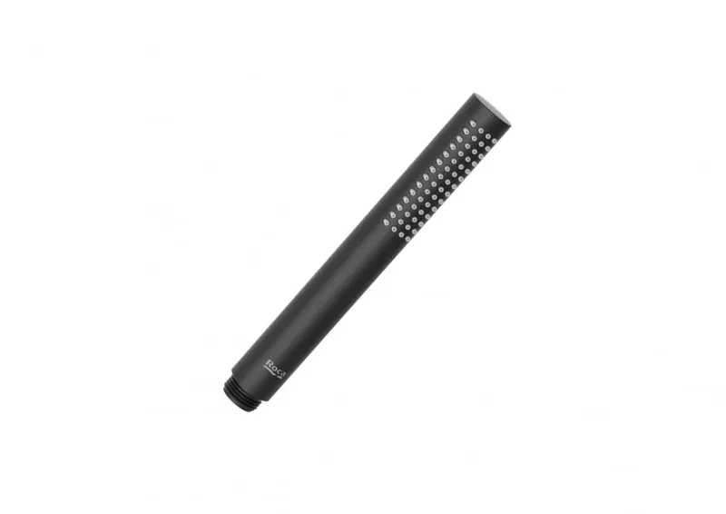 Para de dus Roca A5B3750NM0, dus Stella Stick, diametru 25 mm, montaj universal, racord 1 2 , negru
