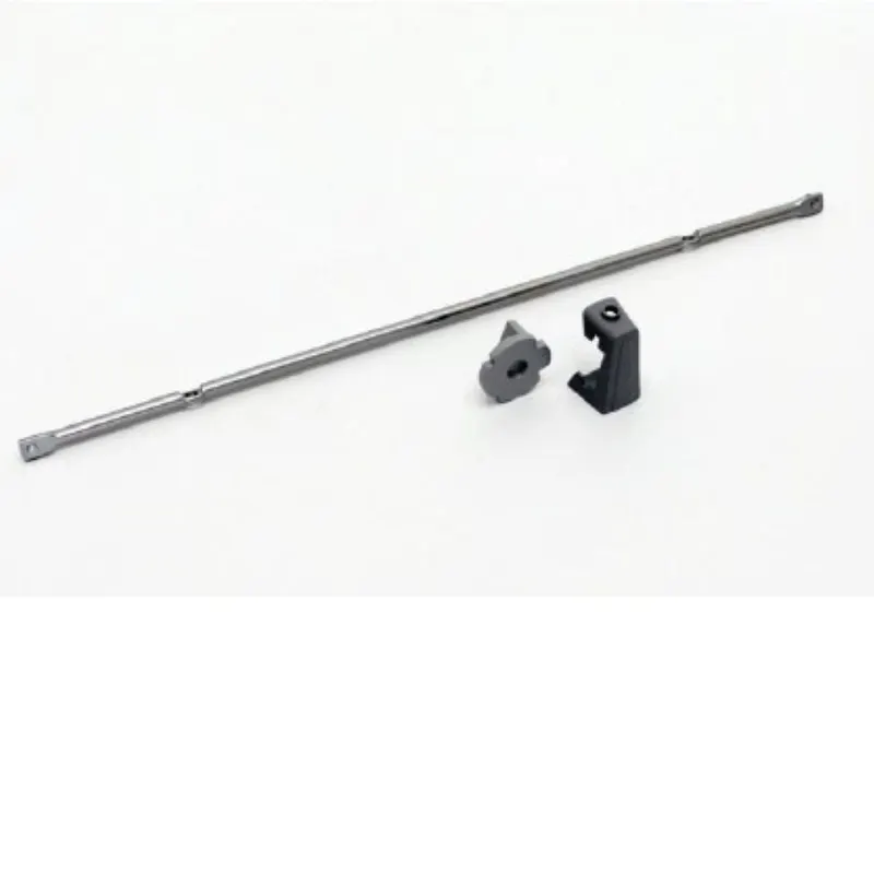 Set conectori prindere usa Kessebohmer Tandem Side, silver, pentru sistem H1700 mm / front 600 mm
