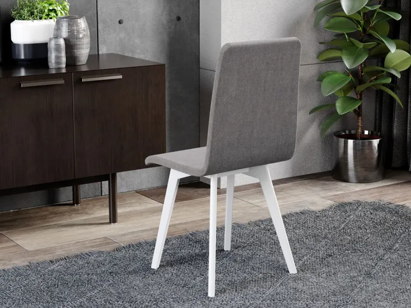 Scaun Rosa Gri - Rino 88 - Tip Scoica Tapitat — imaginea 2