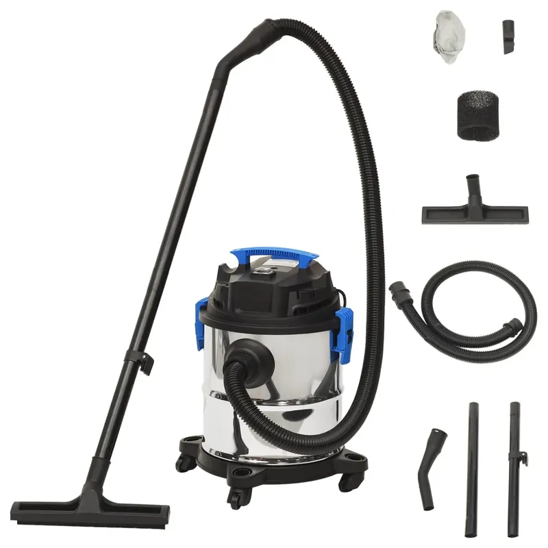 aspirator cu aspirare umeda si uscata, argintiu, 20 l, 1200 w