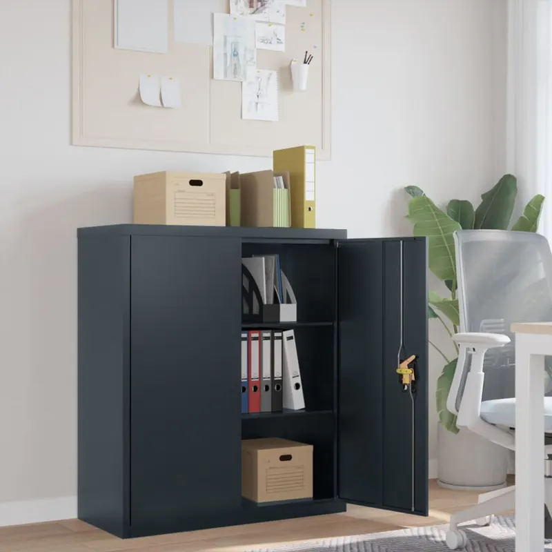 fiset, antracit, 90x40x105 cm, otel