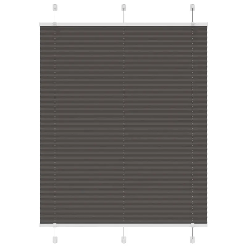 jaluza plisata negru 105x100 cm latime tesatura 104,4 cm