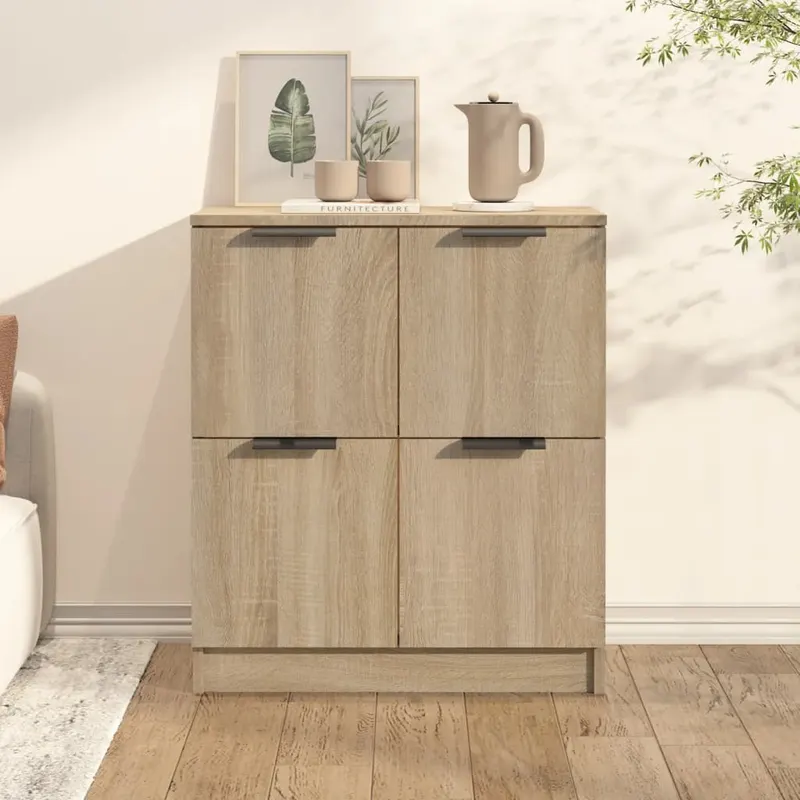 servanta, stejar sonoma, 60x30x70 cm, lemn prelucrat