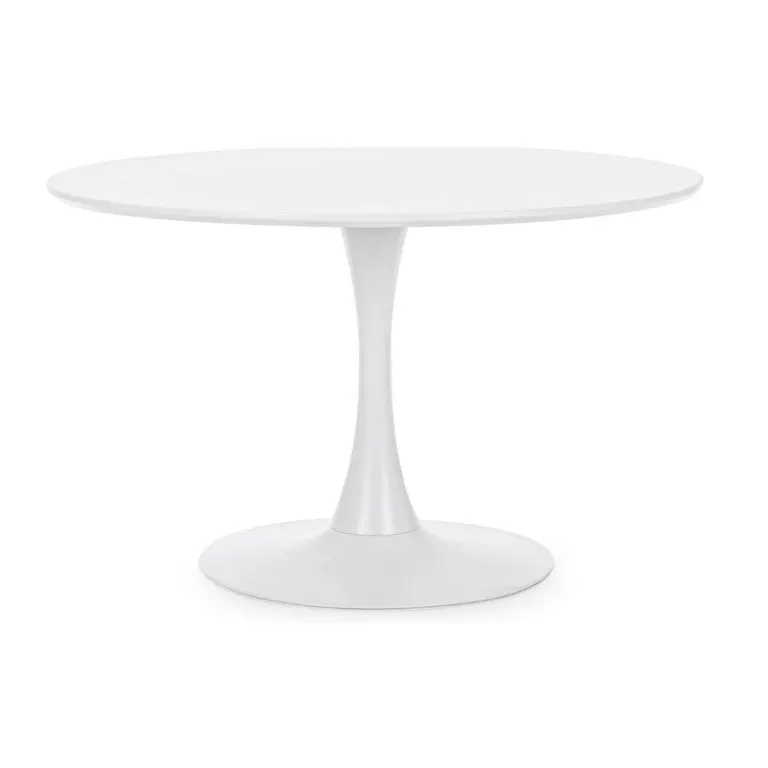 Masă BLOOM WHITE Ø120 CM - Alb / Ø120cm