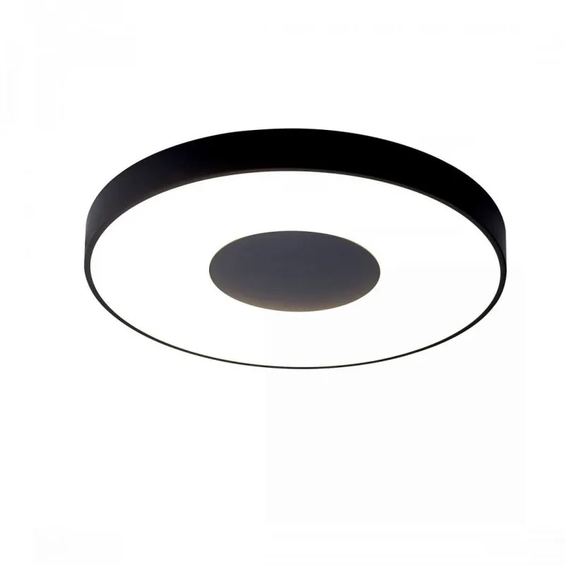 Plafoniera dimabila KARELY BLACK - Ø 65cm