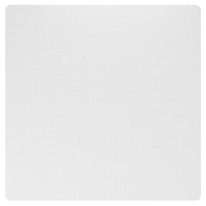 HOMCOM Covoraș Transparent din Plastic pentru Scaun de Birou, 120x120 cm
