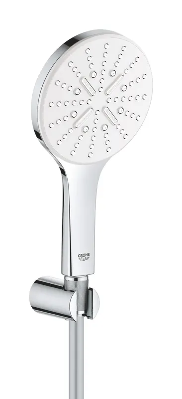 Para de dus Grohe 26581LS0, SmartActive, 130 mm, 3 functii, suport furtun, crom