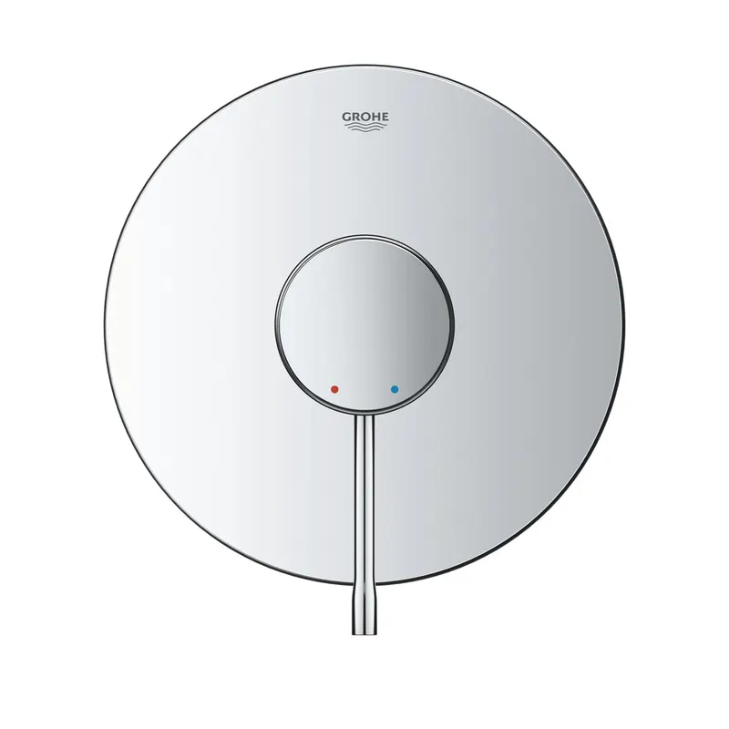 Unitate comanda Grohe 24168001, 1 bar, 163 mm, 12 mm, 1 iesiri, 1 functii palarie dus, 1 2 dimensiune racord, Crom