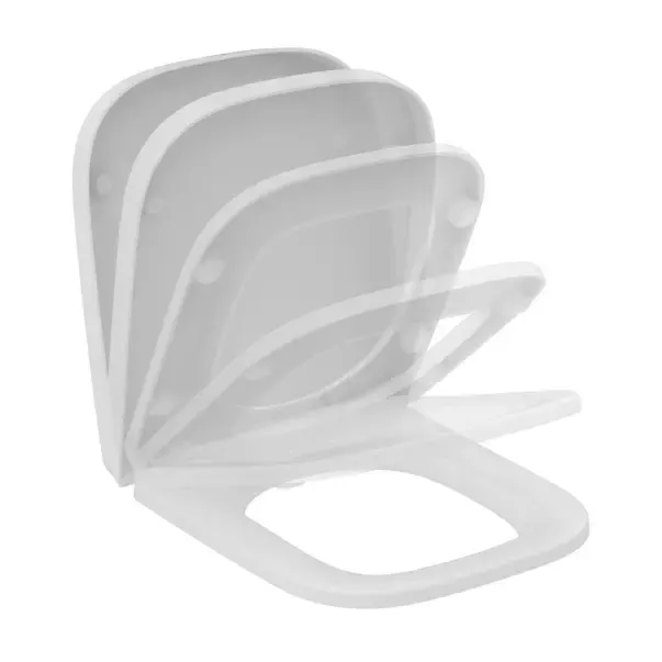 Capac WC Ideal Standard i.life S softclose alb lucios